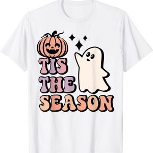 Tis The Season Hippie Halloween Baby Ghost Pumpkin Classic Shirt