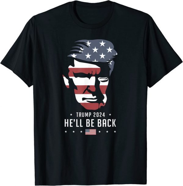 Trump 2024 Election Vote Trump, President Trump Will Be Back 2022 Shirt