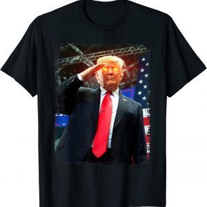 Trump 2024 President Trump American Flag 2022 Shirt