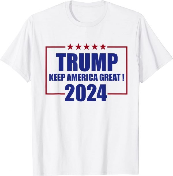 Trump Keep America Great 2024 Defund The FBI T-Shirt