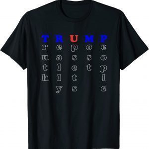 Truth Really Upset Most People Trump GOP 2024 Vote America 2022 Shirt