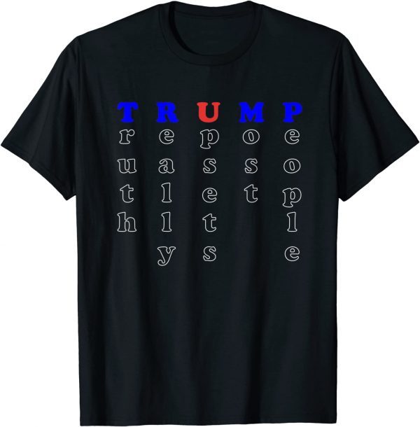 Truth Really Upset Most People Trump GOP 2024 Vote America 2022 Shirt