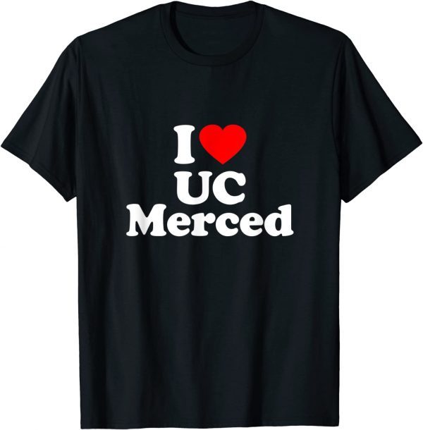 UC Merced Love Heart College University Alumni Classic Shirt