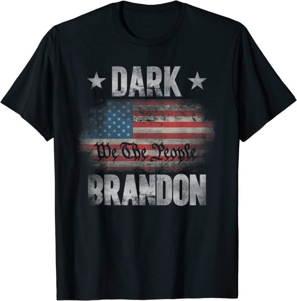 Vintage Dark Brandon Us Flag 2022 Shirt