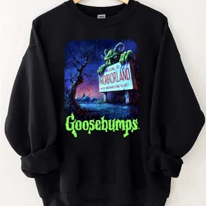 Vintage Goosebumps Horrorland Hallowwen 2022 Shirt