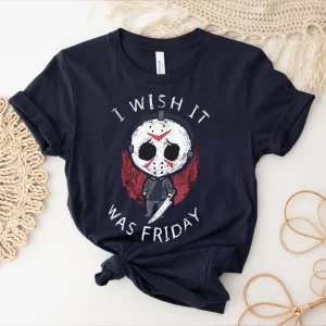 Vintage I wish it was Friday Halloween 2022 Shirt