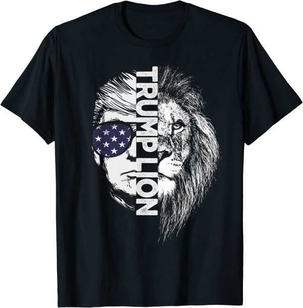 Vintage Trump Lion I'll Be Back 2024 Support Pro-Trump Classic Shirt