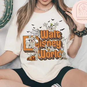 Vintage Walt Disney World Halloween Classic Shirt