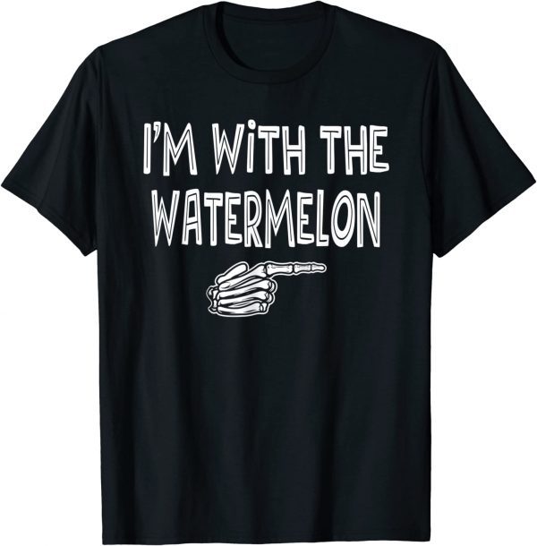 WATERMELON Halloween Costume, I'm With The WATERMELON Classic Shirt