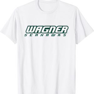 Wagner College Seahawks Horizontal Logo T-Shirt