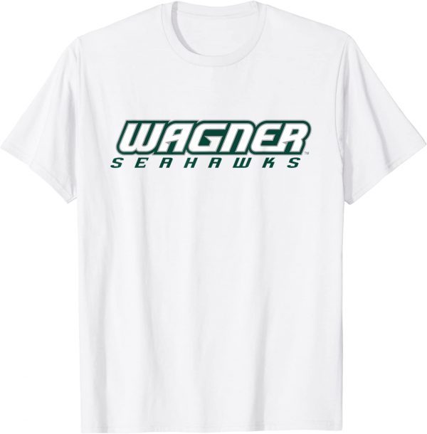 Wagner College Seahawks Horizontal Logo T-Shirt