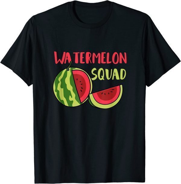 Watermelon Squad Tropical Fruits Classic Shirt