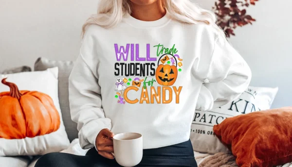 Will Trade Students for Candy Halloween 2023 Shirt