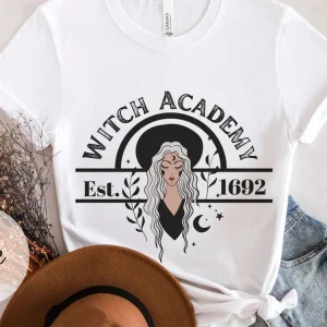 Witch Academy Magic School for Witches Spells and Black Magic Halloween 2022 Shirt