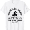 Witch Hat Witches Brew Coffee Halloween Classic Shirt