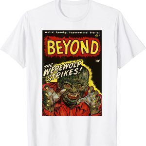 Wolfman Halloween Monster Vintage Horror Movie Werewolf Classic Shirt