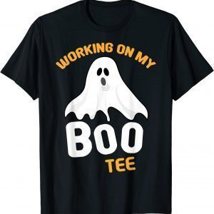Working on My Boo Halloween Workout Weightlifting 2022 Shirt