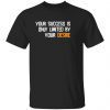 Your success is only limited by your desire 2022 shirt
