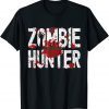 Zombie Hunter Halloween Costume Blood Splatter Classic Shirt