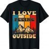 camping I love Peeing Outside Camping Hiking 2022 Shirt
