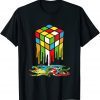 cube colorful awesome graphic Back To School 2022 Shirt