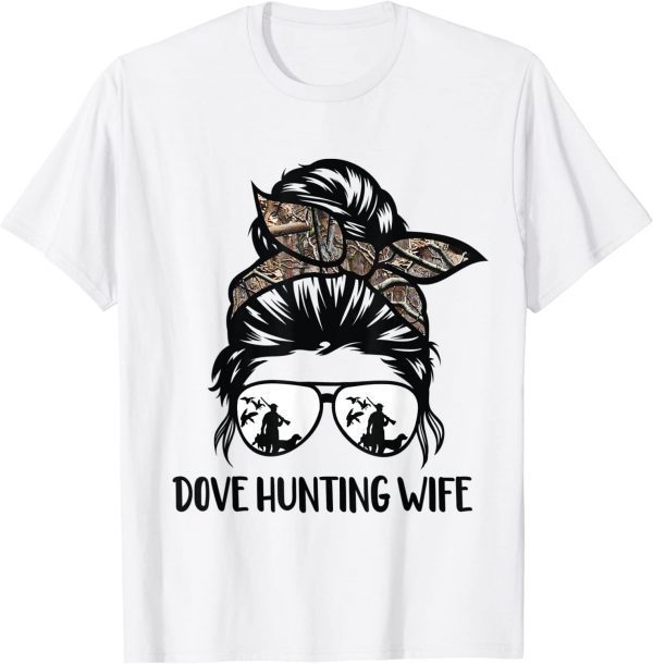 dove hunting life messy bun 2022 Shirt