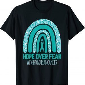 fight Ovarian cancer Awareness Teal Ribbon products 2022 Shirt