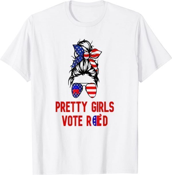 pretty girls vote republican vote red elections 2022 Limited Shirt