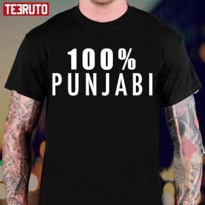 100 Pure Punjabi Quote Quality Fan Retro Classic Shirt