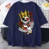 Anti Monarchy Abolish Royals Skull Art Classic Shirt