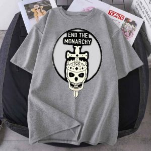 Anti Monarchy Skull And Crown 2022 Shirt