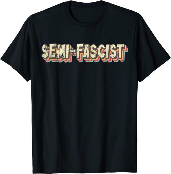 Biden Quotes Semi-Fascist Funny Political Humor Classic Shirt