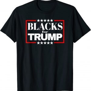 Blacks For Trump Semi Fascist Trump Supporter 2023 Shirt