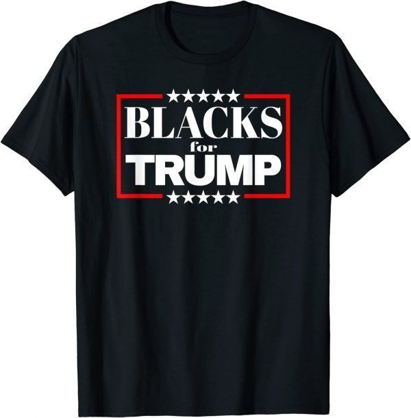 Blacks For Trump Semi Fascist Trump Supporter 2023 Shirt