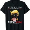 Boxer Dog Even My Dog Is Waiting For Trump 2024 Limited Shirt