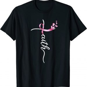 Breast Cancer Faith Cross Breast Cancer Awareness Classic Shirt