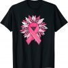 Breast Cancer Sunflower Breast Cancer Awareness 2022 Shirt