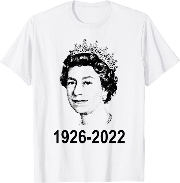 British Queen 96 Years Old 1926-2022 Queen's Death Classic Shirt