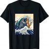 Cat And Monster Japanese Wave Classic Shirt