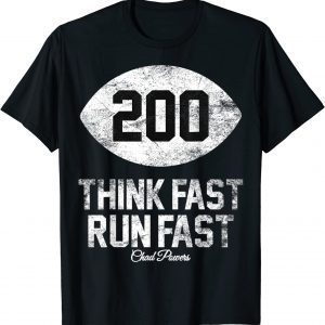 Chad Powers Think Fast Run Fast American Football Classic Shirt