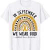 Childhood Cancer Awareness Shirts In September We Wear 2023 Shirt