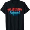 Cool Phlebotomy Squad with Syringe Phlebotomist 2023 Shirt