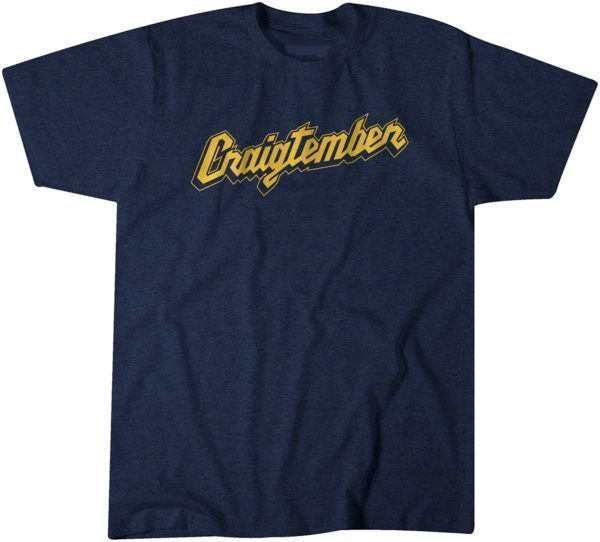 Craig Counsell: Craigtember 2023 Shirt