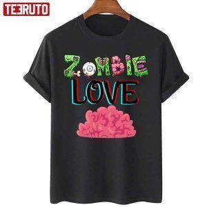 Creepy Zombies Love Brains Halloween 2022 Shirt