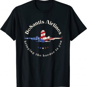 DeSantis Airlines Political Meme Ron DeSantis Us Flag 2022 Shirt