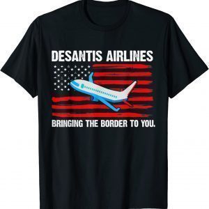 DeSantis Airlines Political US Flag 2022 Shirt