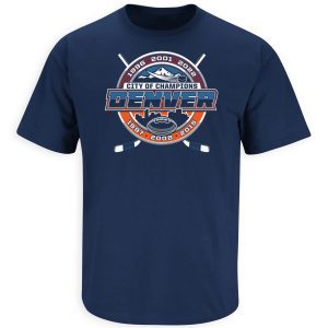 Denver City of Champions Denver Football and Hockey 2023 Shirt