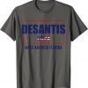 Desantis 2024 Support Trump Make America Florida US Flag Classic Shirt