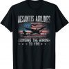 Desantis Airlines Vintage Bringing The Border to You Classic Shirt