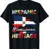 Dominican Republic Flag Hispanic Heritage Dominicana Classic Shirt